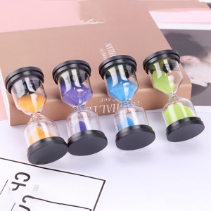 Home Ornament Desktop Sand Clock Timers 10 minuter/15 minuter/30 minuter timglas timer för barn borsttänder