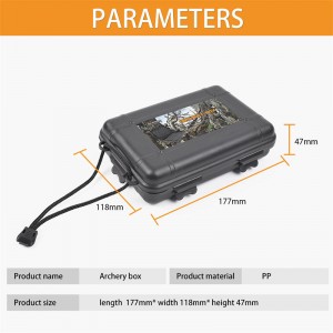 Elongarrow 470071 Archery Broadheads Förvaringslåda