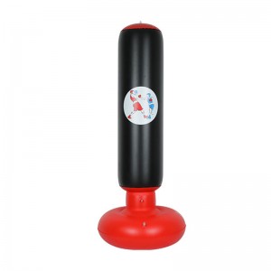 Tillverkare Direkt Boxning Sandbag, Uppblåsbara PVC Vent Boxing Kolumn Toy för barn och vuxen