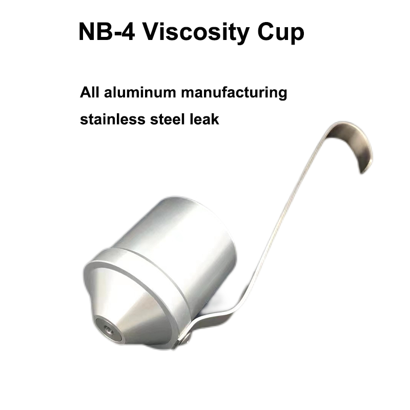 Rostfritt stål Viskositet Cup Laboratory Viscometer Lab Paint Printing Ink Viscosity Test Cup
