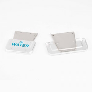 Aluminiumstämplade plattor med färg