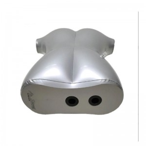 Uppblåsbara manliga mannequin visa dummy modell leksak