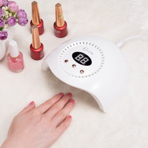 Dubbelsidig andningsbar manikyrfototerapimaskin regnbåge 12