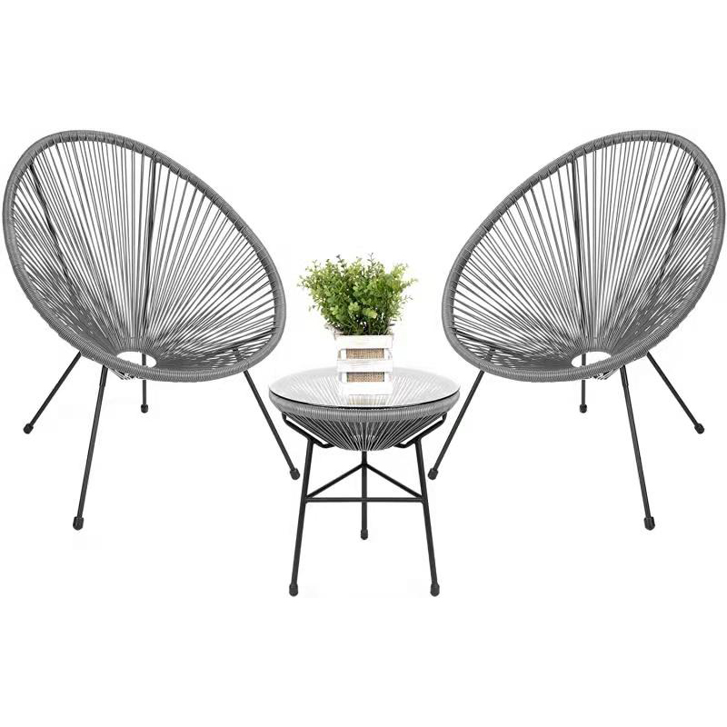 Stål&Wicker 3st SOFA SET N-007