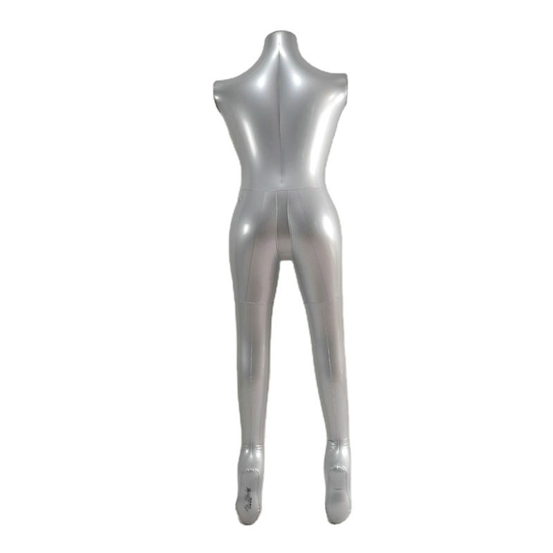 PVC Uppblåsbar kroppsundersökning av fönsterkläder för kvinnliga modeller för kvinnliga modeller