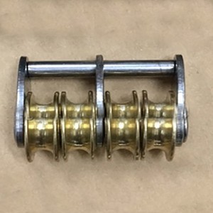 Rostfritt stål marina remskivor för segelbräda