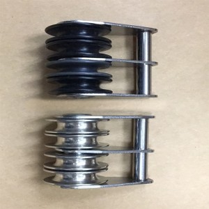 Rostfritt stål marina remskivor för segelbräda