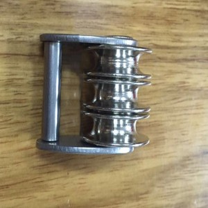 Rostfritt stål 316/304 marina remskivor