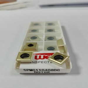 SPMG Insert bearbetningsstål, rostfritt stål, gjutjärn, aluminiumlegering, mässing