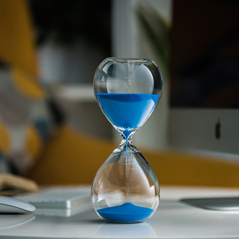 30 60 240 minuter timglasform Glas heminredning Timing timglas Timersand