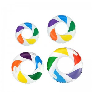 Uppblåsbara badringar Sommarsimleksaker för vuxna och barnens vattenrörspoolflotte