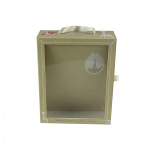 Creative Window Fönsterlådan Toy Present Box Ribbon Pull-Out Box Tea Gift Drawer Box