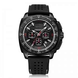 Daniel Gormantop Brand Luxury Sport Watch Men Militära klockor Blue Rubber Strap Automatiska vattentäta klockor RM2206