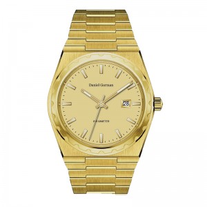 tittar på män handled rostfritt stål multifunktion kvarts titta på dg9001