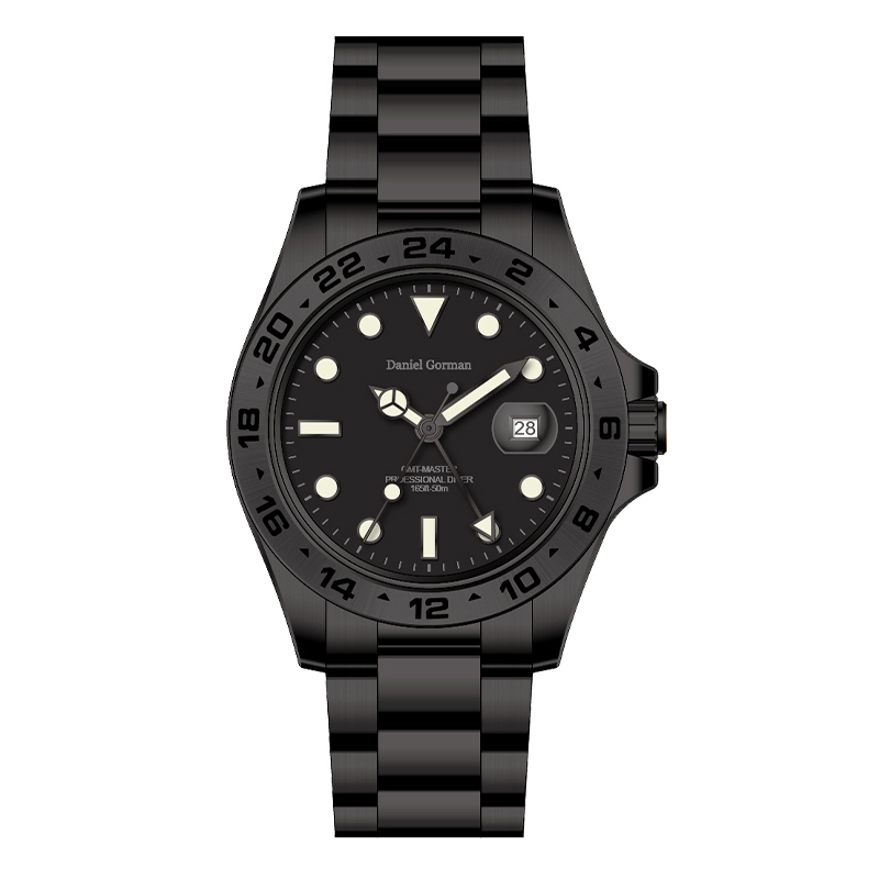 Rostfritt stål Watch Quartz Luxury Watchdg9002