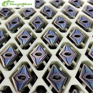 Vridande insatser Roughing Finishing Steel gjutjärn i rostfritt stål