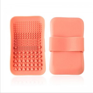 Makeup Washing Brush Cleaning Mat Foundation Makeup Brush Scrubber Board Silikon Makeup Brush Cleaner Pad