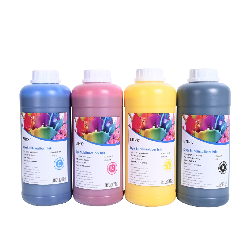 Färgämne sublimering bläck för Epson Print Head Printing trasa
