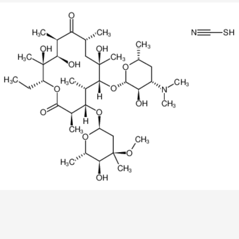 Erytromycin tiocyanat