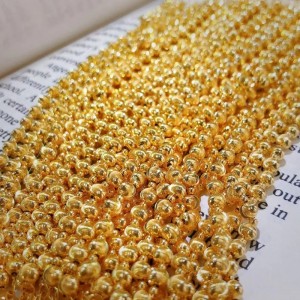 18k guldpärlarmband redo att skicka