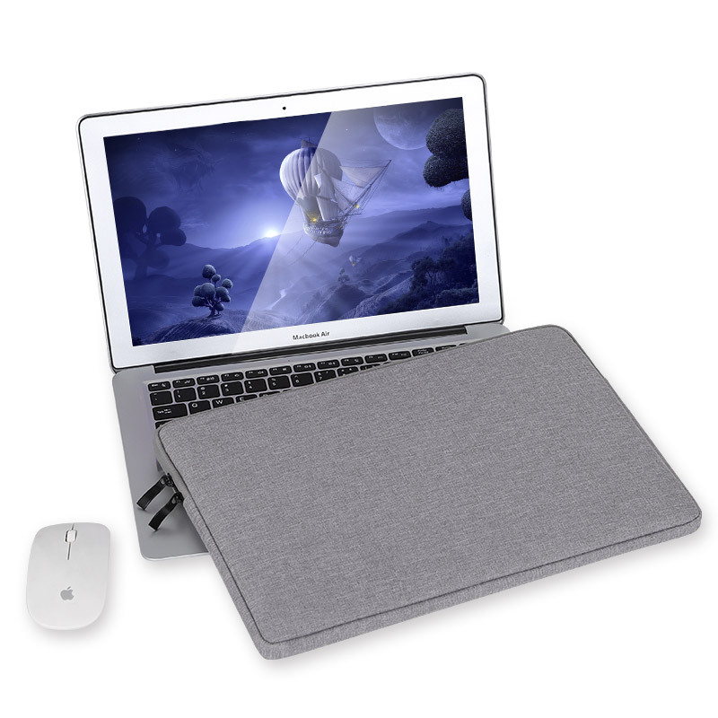 Mjuk filt bärbar datorhylsa påsar cover case portfölj 11 13 14 15 6 tum för Apple Mac Pro MacBook