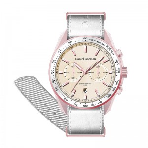 2022 Daniel Gormandg9005 Luxury Men Watches Custom Logo Automatisk armbandsur rostfritt stål dubbel Tourbillon mekanisk klocka