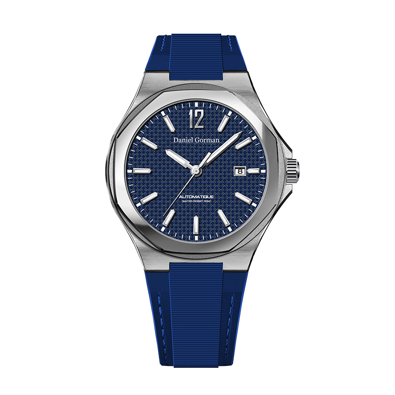 Daniel Gorman DG9007 Luxury Men \\ 's Watch Custom Logo 316 rostfritt stål armbandsur rostfritt stål kvartsur