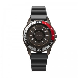 Daniel Gorman Go15 Magnetic Bead Men \\\\ \'s Watch Personlig kreativ sportklocka cool gränslös modedesign rostfritt stål banden vattentät klocka