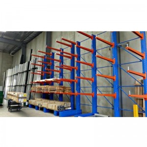 Cantilever rack ensidig