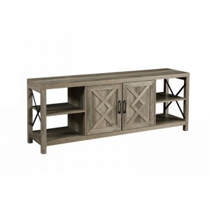 Retrostil TV -skåp, bondgårdsskåp, multifunktionskonsol