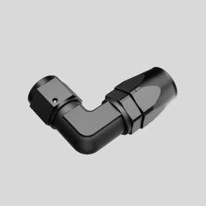 90 graders skärare Kvinnlig smidd armbåge en slang slutar