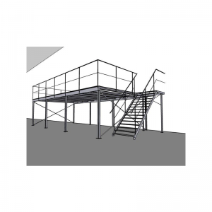 Stålstrukturplattformgolv