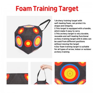 Elongarrow 410033-01 38*38*38 cm bågskytte EVA-mål för målskytte
