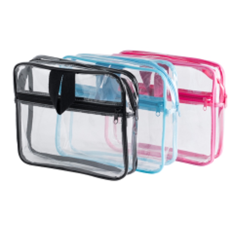 PVC Zip Cosmatic Pås tvättväska