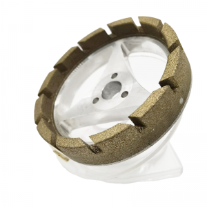 Täcka glas kanthjul