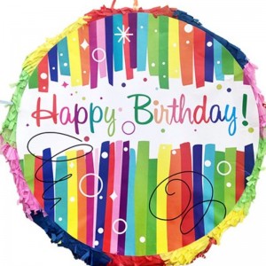 födelsedagspapper pinatas