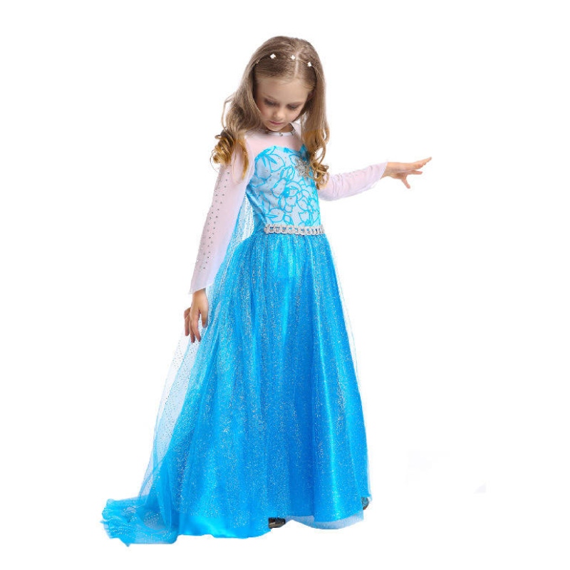 Dennya Aisha Party Princess Dress Girls Long Dress Aisha Princess Dress med en full uppsättning tillbehör