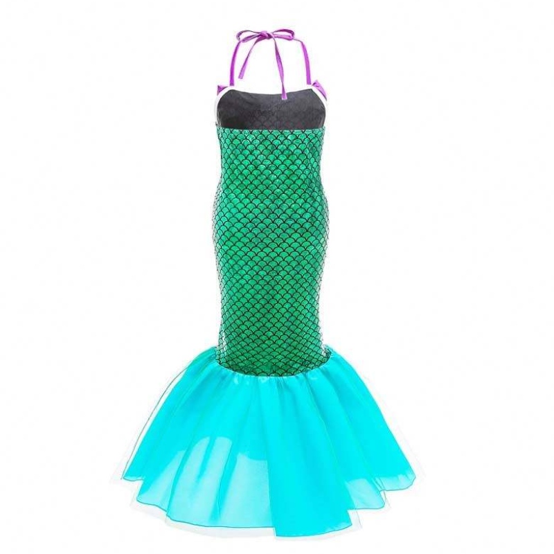 Anpassade barn Little Mermaid Clothes Fancy Mermaid Costume For Girls