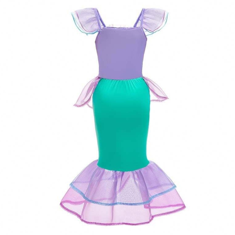 Anpassade barn Little Mermaid Clothes Fancy Mermaid Costume For Girls