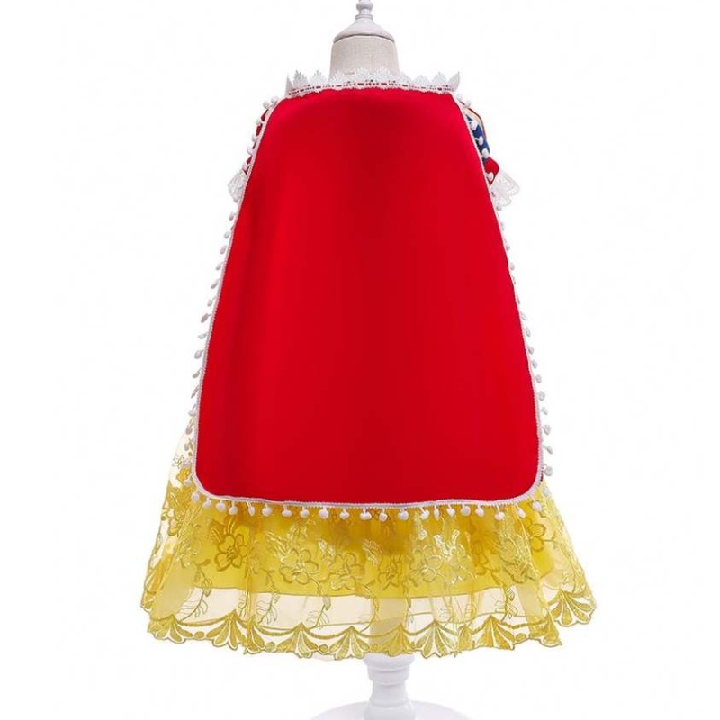 2021 Fancy Girl Princess Dress Halloween and Christmas Snow White Cosplay Fancy Dress BX0622