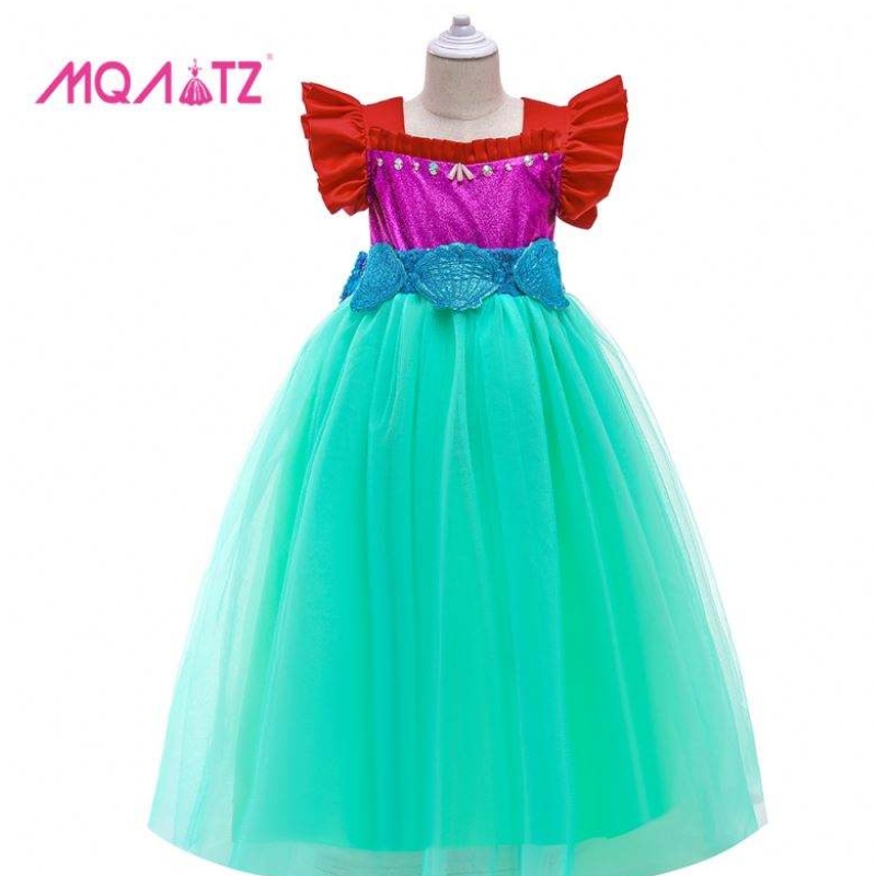 Baige 2021 Senaste Fashion Kids Clothes Wholesale China Cosplay Costume Children Halloween Party Dress