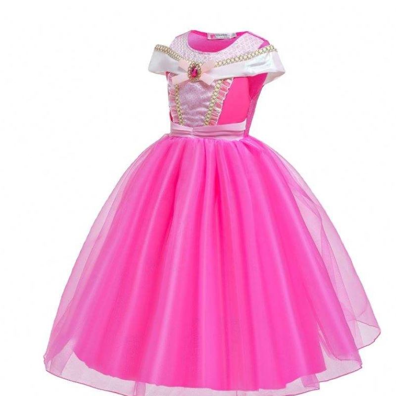 Carnival Cosplay Princess Sleeping Beauty Dress Christmas Girls Birthday Party Fancy Kids Dress Costumes Collection