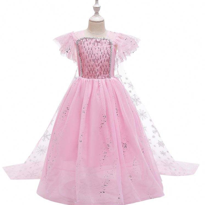 Partihandel flicka klänningar filmdräkter cosplaykläder prinsessan barn plagg bx1700
