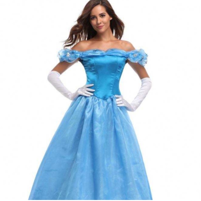 Film Beauty and the Beast Belle Princess Dress Cosplay Costumes For Adult Women Women Halloween Party Canonicals Fancy Costume