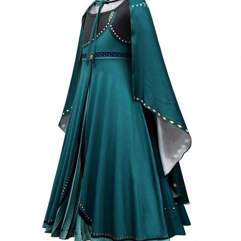 Anna Elsa Princess Dress for Girl Birthday Party Tulle Prom Gown Kids Helloween/christmas Cosplay Snow Queen Coronation Costume