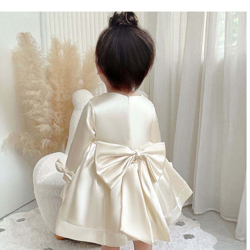 Baige Children Dress Party Wear Fairy Flower Girls Dresses 6 Years Birthday Ball Gown 9105