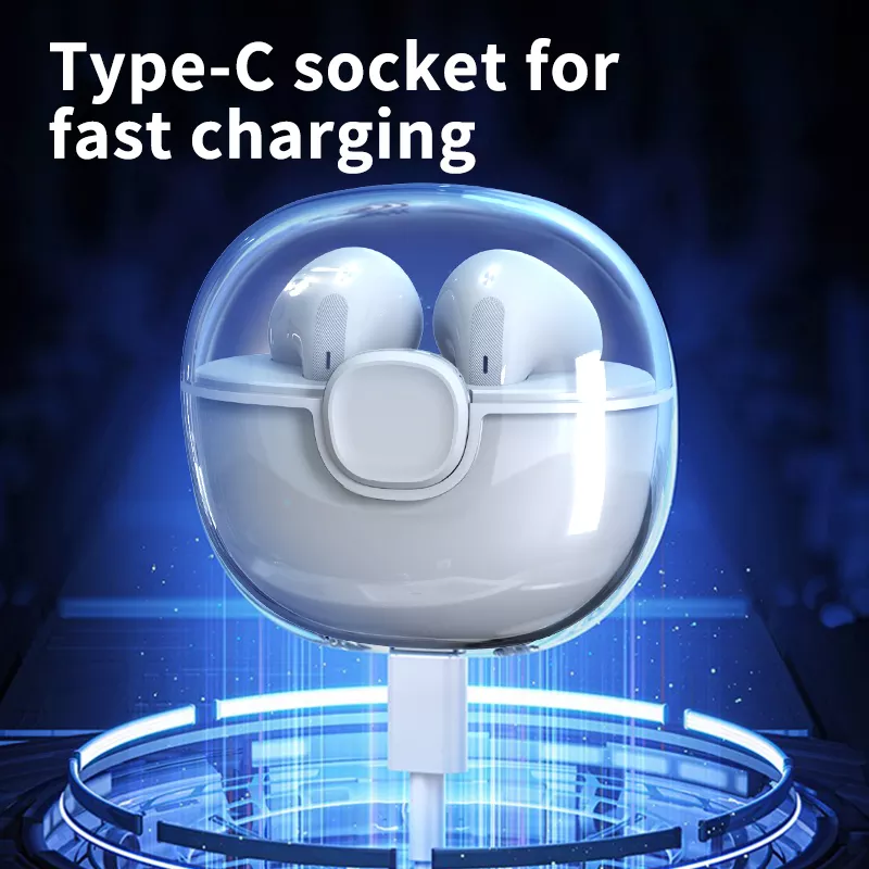 Amazon Hot-Selling F70 TWS Earuds Wireless Type C Sport Gaming In-Ear Earphones