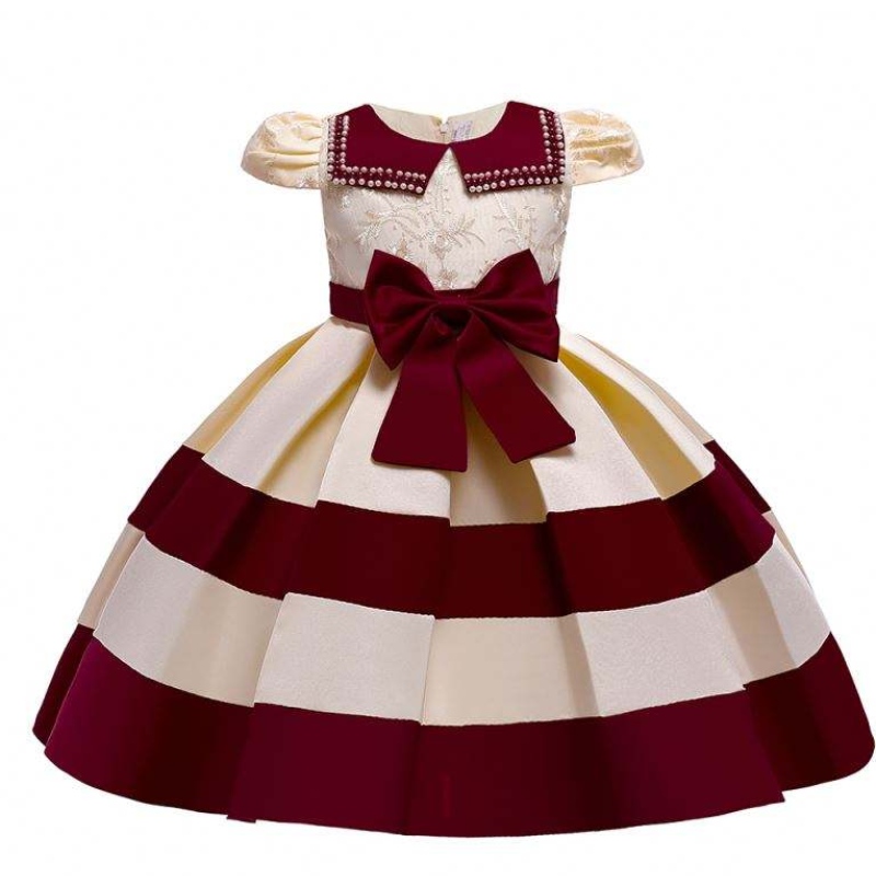 Baige Hot Sale Girls European och American Party Dresses Girl Christmas Princess Fairy Dress