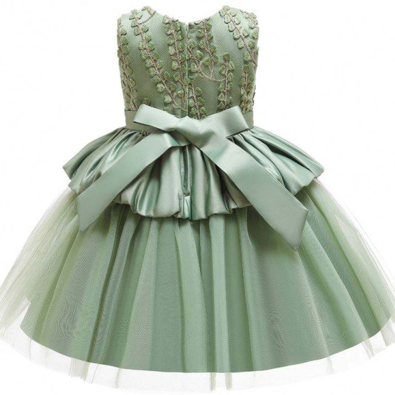 2020 Fashion Kids Girls Dresses Summer Party Birthday Wedding Kid Party Dresses 3-10 Year Skids Party Dress for Girls L5177