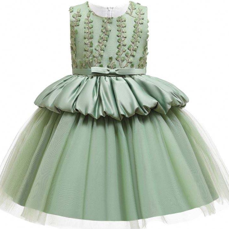 2020 Fashion Kids Girls Dresses Summer Party Birthday Wedding Kid Party Dresses 3-10 Year Skids Party Dress for Girls L5177